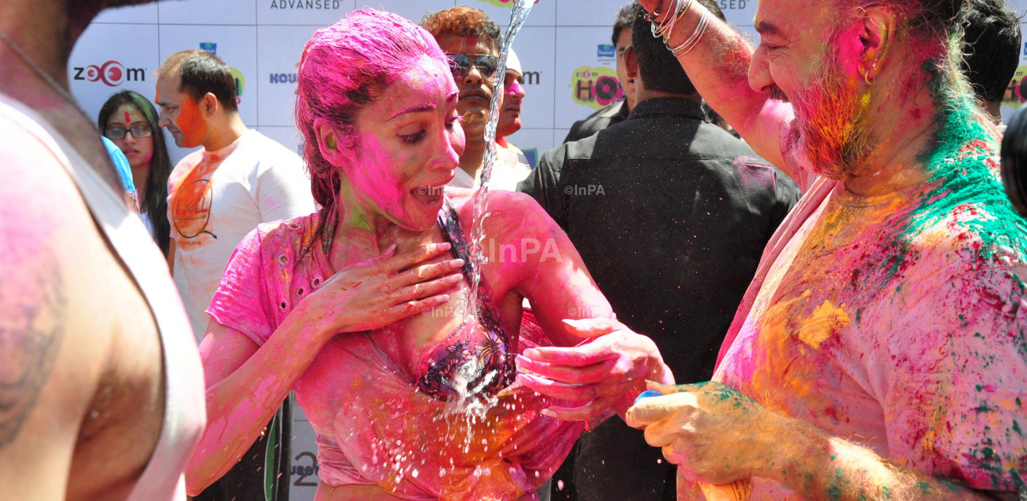 Hot holi video