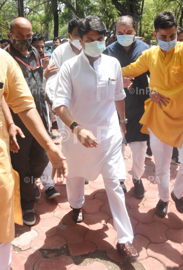  Jyotiraditya Scindia In Bhopal