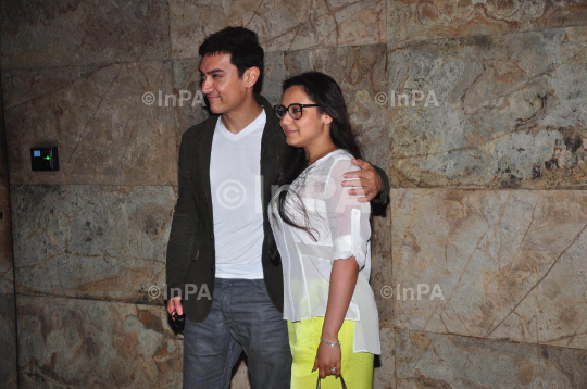 Aamir Khan with Rani Mukherjee