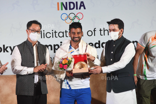 Captain of Indian men's hockey team who won bronze medal, Manpre