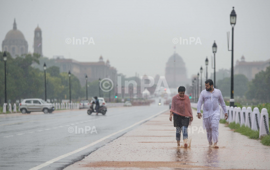 Delhi gets Intense Rainfall