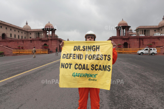 Dr Singh Defend Forests Not Coal Scams