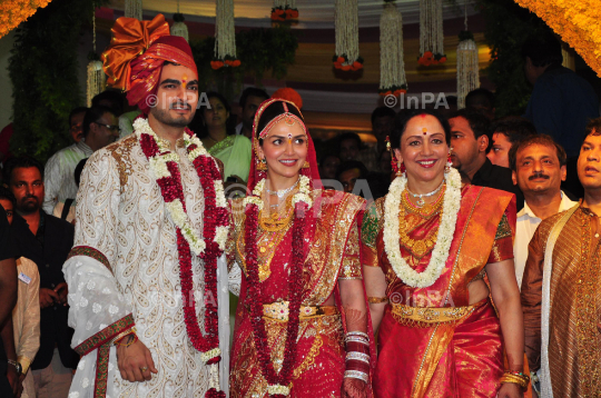 Esha Deol's wedding with businessman Bharat Takhtani