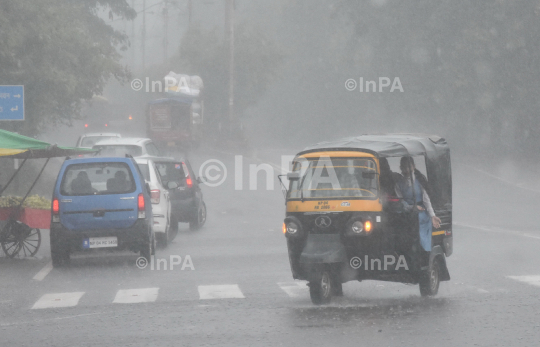 Heavy rain Bhopal