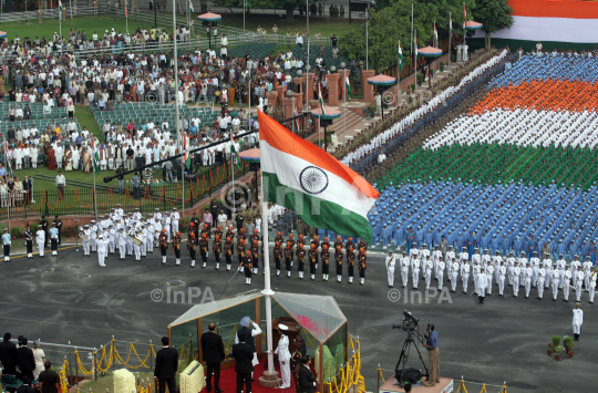 Independence day celebration at Red Fort