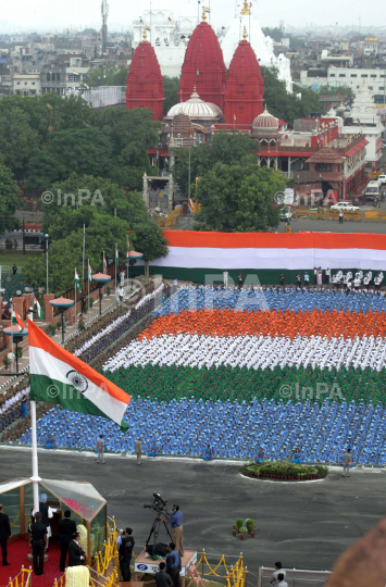 Independence day celebration at Red Fort