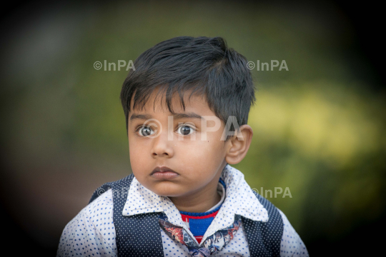 Indian child Photo-shoot - Indian Photo Agency - Buy India News & Editorial  Images from Stock Photography