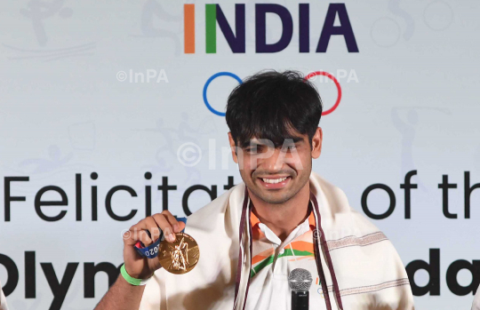 India's Olympic medalist Neeraj Chopra
