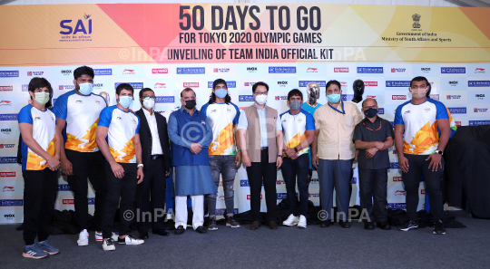 Official kit for Team India for Tokyo2020 Olympic Games