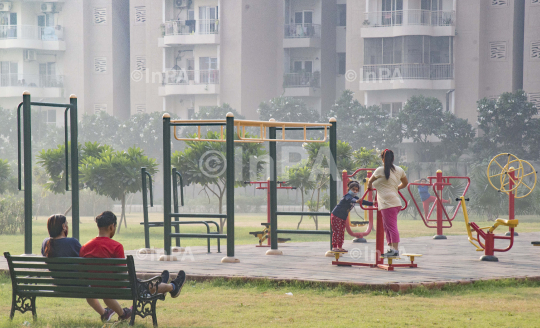 Open gym or outdoor gym