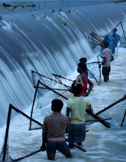 overflowing Dam