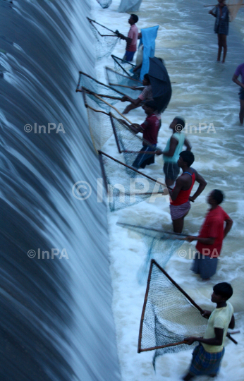 overflowing Dam