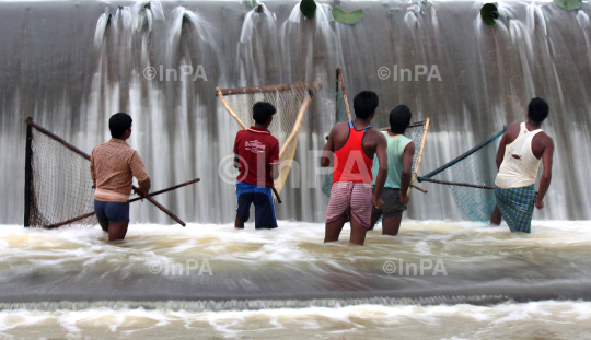 overflowing Dam