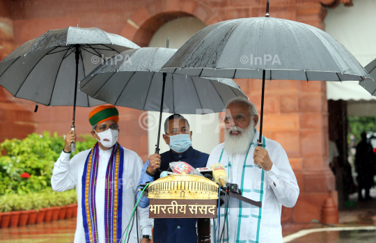 PM Narendra Modi: Parliament Monsoon Session