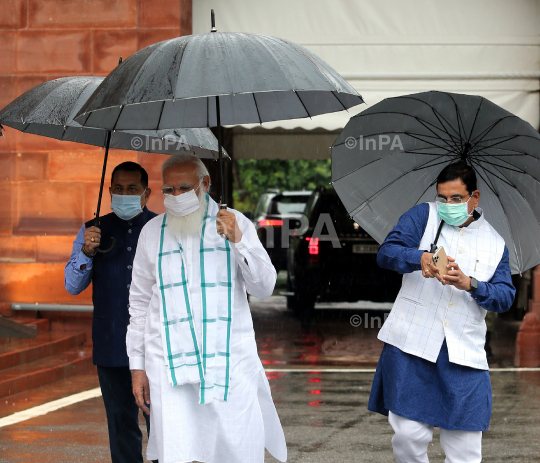 PM Narendra Modi: Parliament Monsoon Session