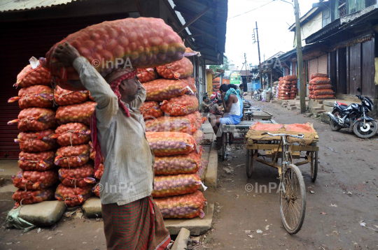 Potato Market, Tripura, India