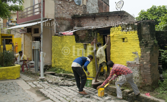 Preparations for Ram Mandir Bhumi Pujan in Ayodhya