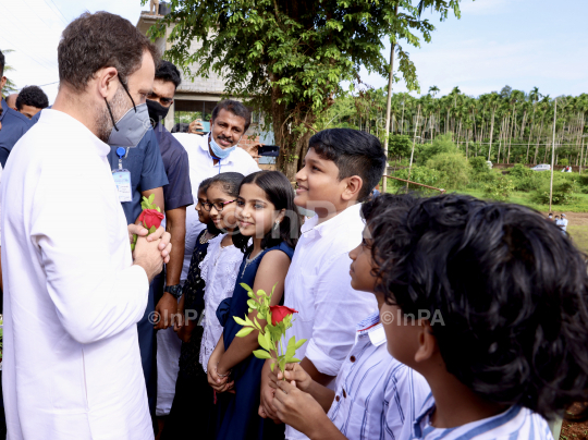 Rahul Gandhi in Kozhikode