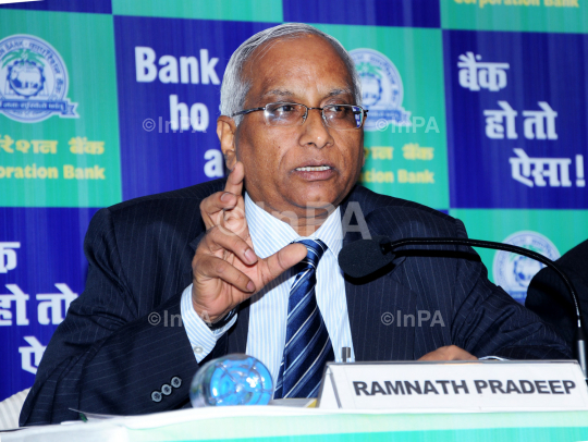 Ramnath Pradeep, cmd, Corporation Bank 