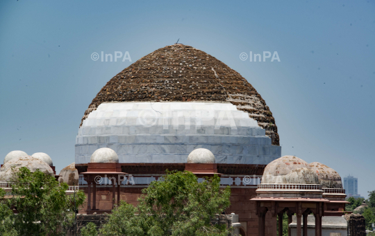 Renovation of a Mughal period tomb