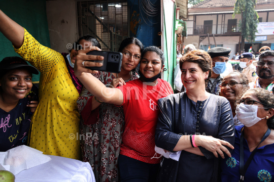 Selfie with Priyanka Gandhi Vadra