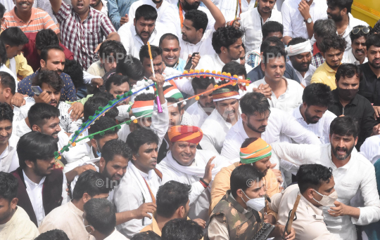Youth Congress protest Bhopal